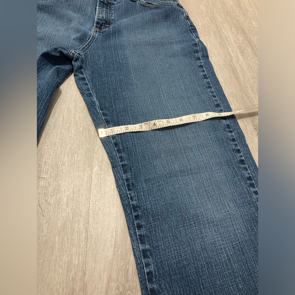 Lee Relaxed Straight Leg Classic Blue Women's Jeans Waist 30 - Picture 7 of 14